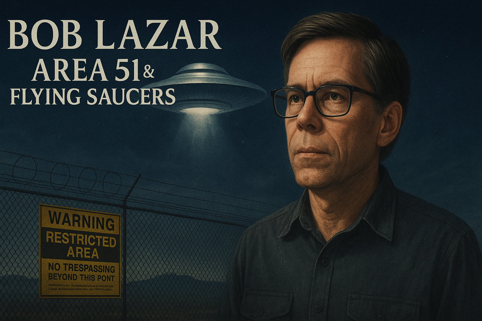 Bob Lazar: Area 51 and Flying Saucers